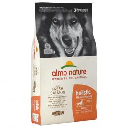 Angebot für 1 kg gratis! 12 kg Almo Nature Holistic - Adult Lachs & Reis Large - Kategorie Hund / Hundefutter trocken / Almo Nature / -.  Lieferzeit: 1-2 Tage -  jetzt kaufen.