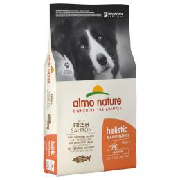Angebot für 1 kg gratis! 12 kg Almo Nature Holistic - Adult Lachs & Reis Medium - Kategorie Hund / Hundefutter trocken / Almo Nature / -.  Lieferzeit: 1-2 Tage -  jetzt kaufen.