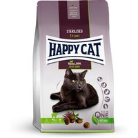 10 kg | Happy Cat | Adult Weide Lamm Sterilised | Trockenfutter | Katze