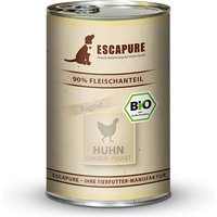 12 x 400 g | Escapure | BIO Huhn Ragout Adult | Nassfutter | Hund