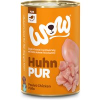 12 x 400 g | WOW | Huhn Pur | Nassfutter | Hund