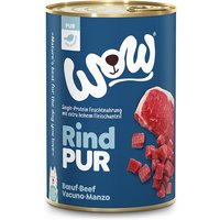 12 x 400 g | WOW | Rind Pur | Nassfutter | Hund