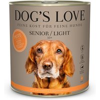 12 x 800 g | Dog’s Love | Pute Senior | Nassfutter | Hund