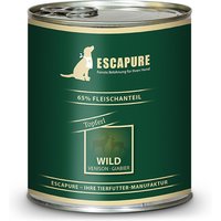 12 x 800 g | Escapure | Wild Topferl Menü | Nassfutter | Hund