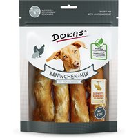 120 g | DOKAS | Kaninchen-Mix mit Hühnerbrust | Snack | Hund