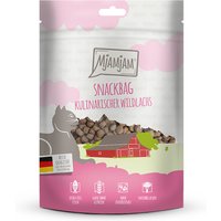 16 x 125 g | Mjamjam | Kulinarischer Wildlachs Snackbag | Snack | Katze