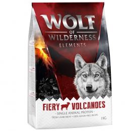 2 x 1 kg Wolf of Wilderness Trockenfutter zum Sonderpreis! - Fiery Volcanoes - Lamm (Monoprotein)