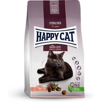 2 x 10 kg | Happy Cat | Adult Atlantik Lachs Sterilised | Trockenfutter | Katze
