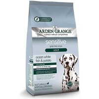 2 x 12 kg | Arden Grange | Adult mit frischem ozeanischem Weißfisch & Kartoffel getreidefrei Sensitive | Trockenfutter | Hund