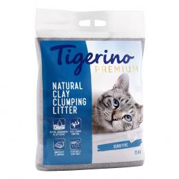 2 x 12 kg Tigerino Premium Katzenstreu zum Sonderpreis! - Sensitive (parfümfrei)