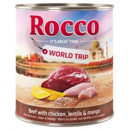 20 + 4 gratis Sparpaket Rocco Menü & World Trip 24 x 800 g - World Trip Indien