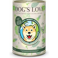 24 x 400 g | Dog’s Love | Insekt Pur  Insekt | Nassfutter | Hund