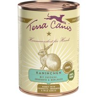 24 x 400 g | Terra Canis | Kaninchen mit Zucchini, Amaranth & Bärlauch Classic | Nassfutter | Hund