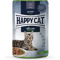 24 x 85 g | Happy Cat | Meat in Sauce Weide Lamm Culinary | Nassfutter | Katze