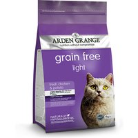 4 kg | Arden Grange | Light mit frischem Huhn & Kartoffel getreidefrei | Trockenfutter | Katze