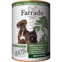 48 x 400 g | Farrado | Kaninchen Single Protein | Nassfutter | Hund