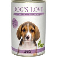 6 x 200 g | Dog’s Love | Lamm mit Kürbis und Kamille Junior | Nassfutter | Hund