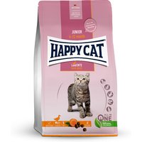 6 x 300 g | Happy Cat | Junior Land Ente Young | Trockenfutter | Katze