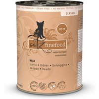 6 x 400 g | catz finefood | No.9 Wild Classic | Nassfutter | Katze