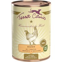6 x 400 g | Terra Canis | Huhn mit Amaranth, Tomaten & Basilikum Classic | Nassfutter | Hund