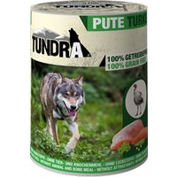6 x 400 g | Tundra | Pute Dog | Nassfutter | Hund