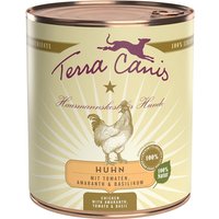 6 x 800 g | Terra Canis | Huhn mit Amaranth, Tomaten & Basilikum Classic | Nassfutter | Hund