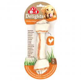 Angebot für 8in1 Delights Kauknochen Huhn - Sparpaket: 3 x 85 g (3 Stück) Größe L - Kategorie Hund / Hundesnacks / 8in1 / 8in1 Delights Huhn.  Lieferzeit: 1-2 Tage -  jetzt kaufen.