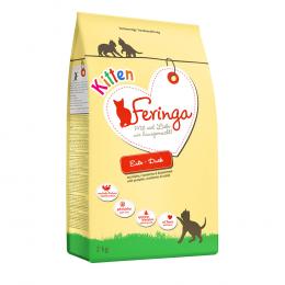 Angebot für Abverkauf: Feringa Trockenfutter in altem Design - Kitten Ente 2 kg - Kategorie Katze / Katzenfutter trocken / Feringa / Old promotions.  Lieferzeit: 1-2 Tage -  jetzt kaufen.
