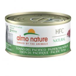 Angebot für Almo Nature 6 x 70 g - HFC Natural Pazifikthunfisch - Kategorie Katze / Katzenfutter nass / Almo Nature / Almo Nature.  Lieferzeit: 1-2 Tage -  jetzt kaufen.