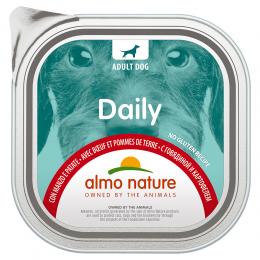 Angebot für Almo Nature Daily 9 x 300 g - mit Rind und Kartoffeln - Kategorie Hund / Hundefutter nass / Almo Nature / Almo Nature Daily Menu.  Lieferzeit: 1-2 Tage -  jetzt kaufen.