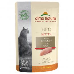 Angebot für Almo Nature HFC Kitten 6 x 55 g Huhn - Kategorie Katze / Katzenfutter nass / Almo Nature / Almo Nature HFC.  Lieferzeit: 1-2 Tage -  jetzt kaufen.