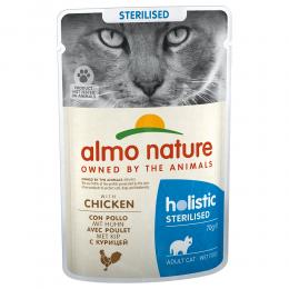 Angebot für Almo Nature Holistic Sterilised  - 6 x 70 g Huhn - Kategorie Katze / Katzenfutter nass / Almo Nature / Almo Nature Holistic.  Lieferzeit: 1-2 Tage -  jetzt kaufen.