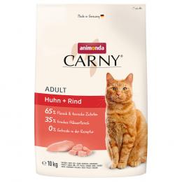 Angebot für animonda Carny Adult Huhn + Rind - 10 kg - Kategorie Katze / Katzenfutter trocken / animonda Carny / -.  Lieferzeit: 1-2 Tage -  jetzt kaufen.