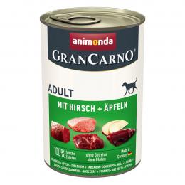 animonda GranCarno Adult mit Hirsch und Äpfeln 6x400g