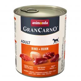 animonda GranCarno Adult mit Rind und Huhn 6x800g