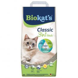 Angebot für Biokat´s Classic Fresh 3in1 Katzenstreu - 10 l - Kategorie Katze / Katzenstreu & Katzensand / Biokats / Biokat's Klassiker mit grober Körnung.  Lieferzeit: 1-2 Tage -  jetzt kaufen.