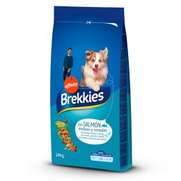 Brekkies Dog mit Lachs - Sparpaket: 2 x 14 kg