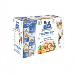 Brit Care Cat Flavour box-Fillet in Jelly 24x85g