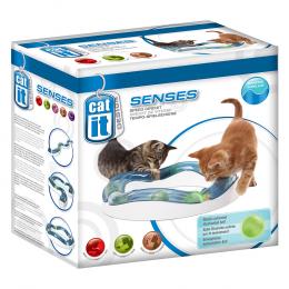 Angebot für Catit Design Senses Tempo Spielschiene - Sparset: Spielschiene + Ersatzbälle - Kategorie Katze / Katzenspielzeug / Beschäftigungsspielzeug / Spielschienen.  Lieferzeit: 1-2 Tage -  jetzt kaufen.
