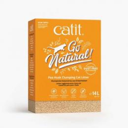 Catit Go Natural! Erbsenschalen Sand Vanille-Aroma 14 L