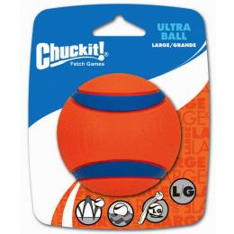 Chuckit! Ultra Ball - Größe L: 1 Stück, ca. Ø 7,6 cm
