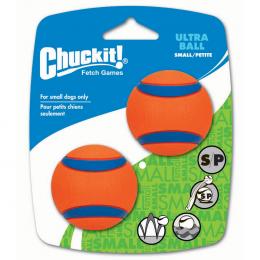 Chuckit! Ultra Ball - Größe S: 2 Stück, Ø 5,1 cm