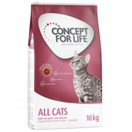 Concept for Life All Cats - Verbesserte Rezeptur! - 10 kg
