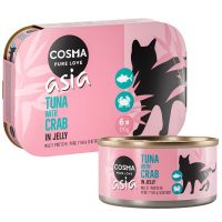 Angebot für Cosma Asia in Jelly 6 x 170 g - Huhn & Shrimps - Kategorie Katze / Katzenfutter nass / Cosma / Cosma Asia.  Lieferzeit: 1-2 Tage -  jetzt kaufen.