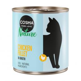 Angebot für Cosma Nature 6 x 280 g - Hühnchenfilet - Kategorie Katze / Katzenfutter nass / Cosma Nature / Nature.  Lieferzeit: 1-2 Tage -  jetzt kaufen.