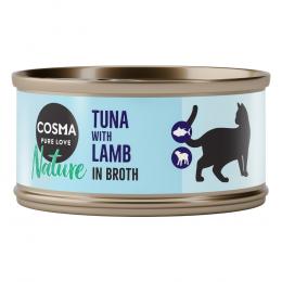 Angebot für Cosma Nature 6 x 70 g - Thunfisch mit Lamm - Kategorie Katze / Katzenfutter nass / Cosma Nature / Nature.  Lieferzeit: 1-2 Tage -  jetzt kaufen.