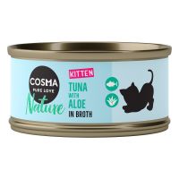 Angebot für Cosma Nature Kitten 6 x 70 g - Mixpaket (3 Sorten) - Kategorie Katze / Katzenfutter nass / Cosma Nature / Nature Kitten.  Lieferzeit: 1-2 Tage -  jetzt kaufen.