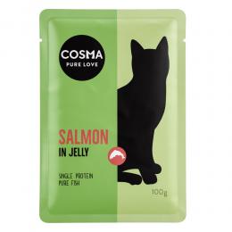 Angebot für Cosma Original in Jelly Frischebeutel 6 x 100 g - Lachs - Kategorie Katze / Katzenfutter nass / Cosma / Cosma Original.  Lieferzeit: 1-2 Tage -  jetzt kaufen.