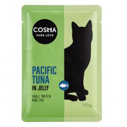 Angebot für Cosma Original in Jelly Frischebeutel 6 x 100 g - Pazifikthunfisch - Kategorie Katze / Katzenfutter nass / Cosma / Cosma Original.  Lieferzeit: 1-2 Tage -  jetzt kaufen.