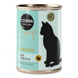 Angebot für Cosma Soup 6 x 100 g - Hühnchenbrust mit Spargel - Kategorie Katze / Getreidefreies Katzenfutter / Cosma / Nassfutter.  Lieferzeit: 1-2 Tage -  jetzt kaufen.